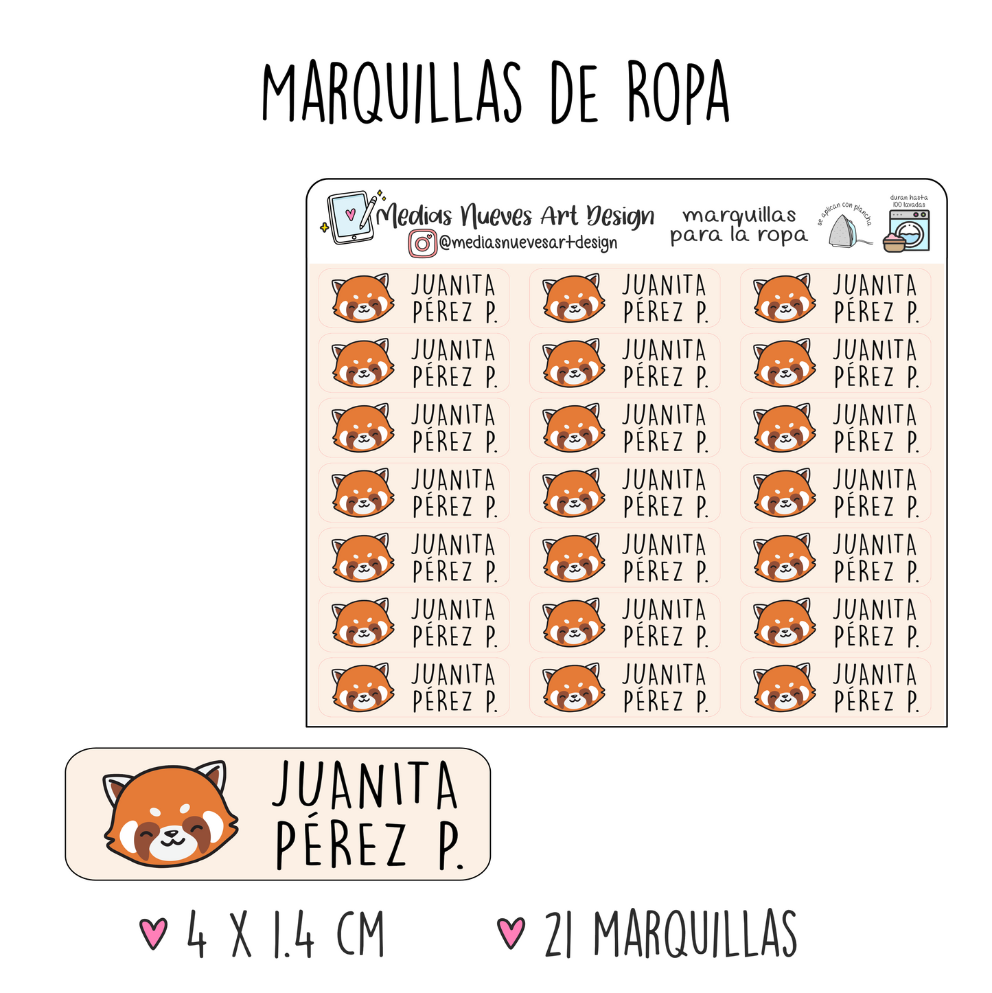 PANDA ROJO