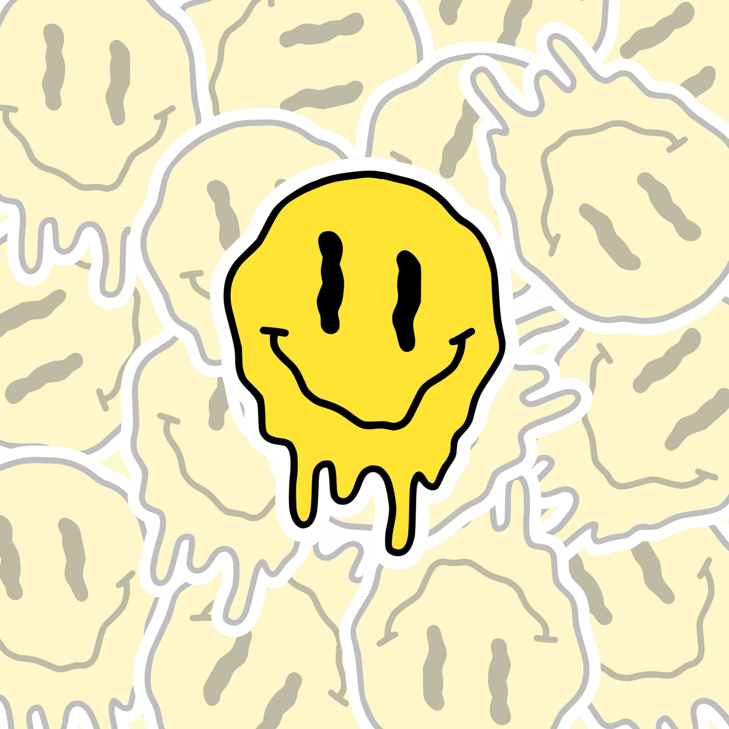 STICKER CARITA FELIZ DERRETIDA
