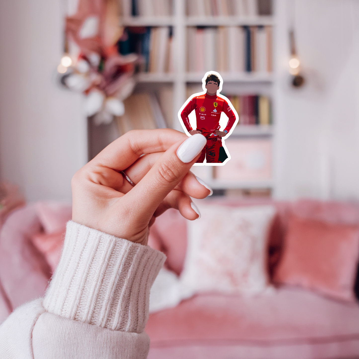 STICKER CHARLES LECLERC