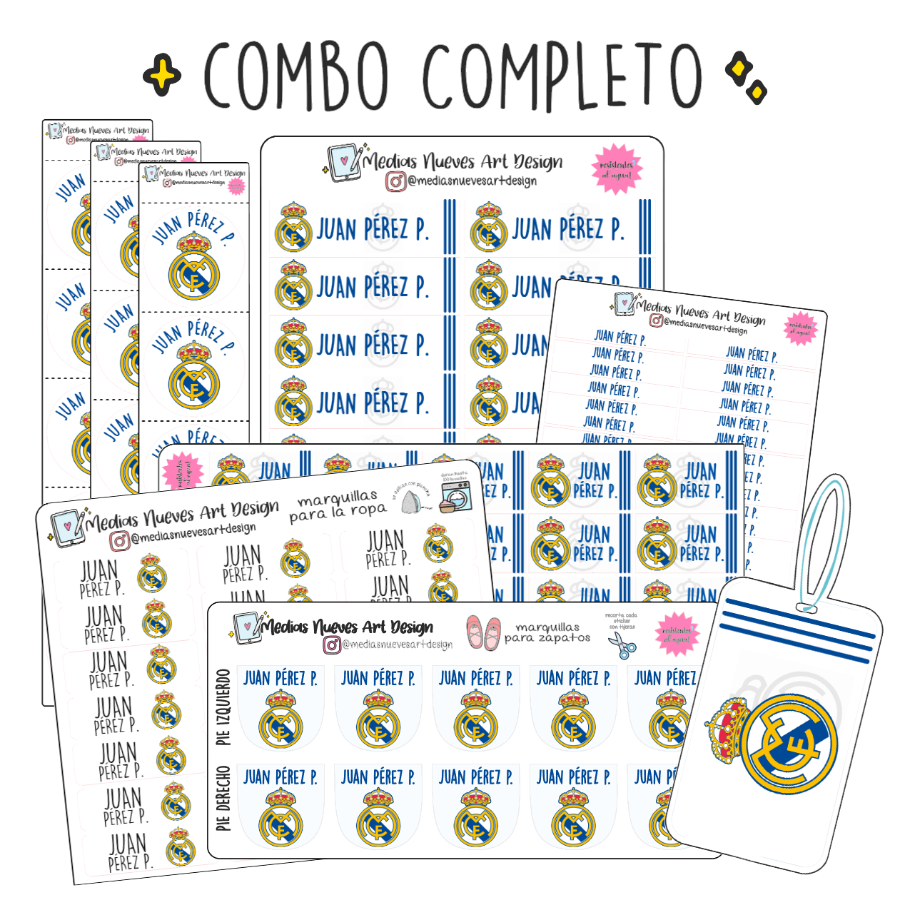 COMBO REAL MADRID CF
