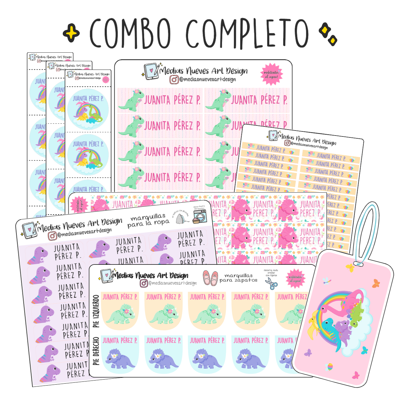 COMBO DINOS 4
