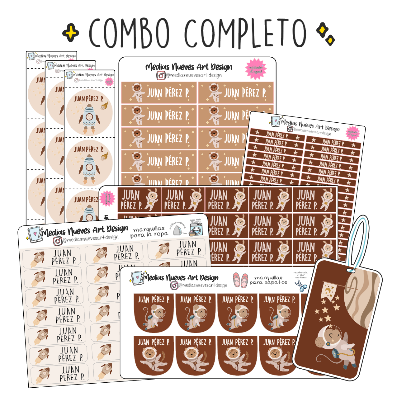 COMBO ANIMALES DE CHOCOLATE