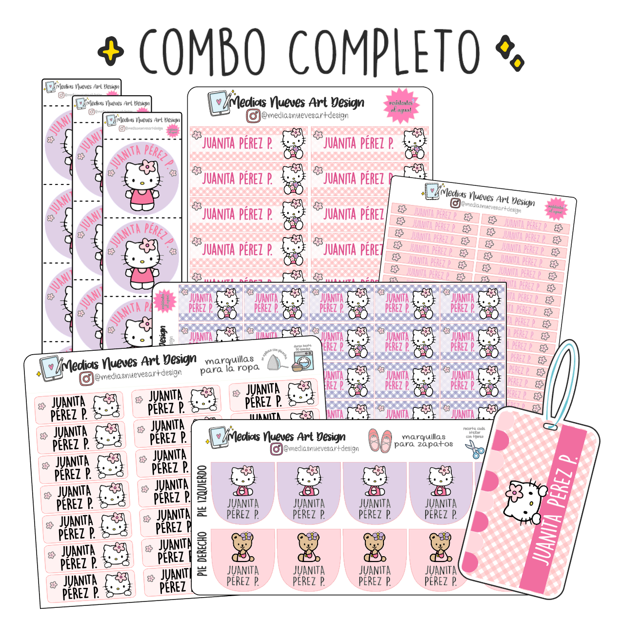 COMBO HELLO KITTY