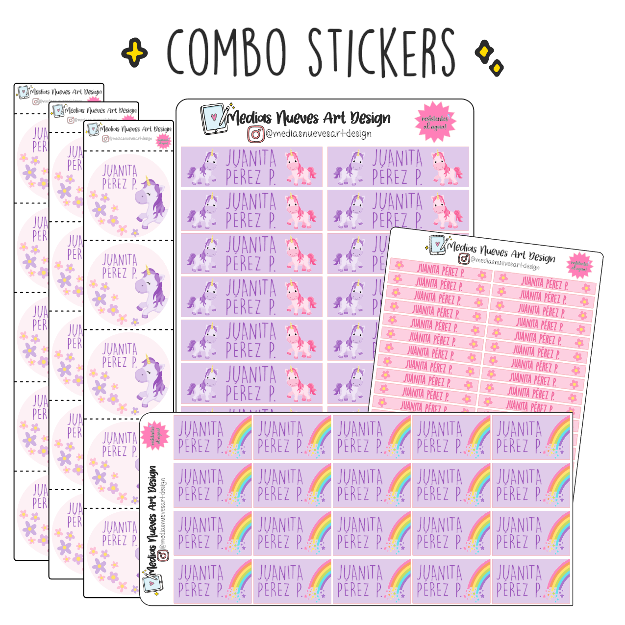 COMBO UNICORNIOS