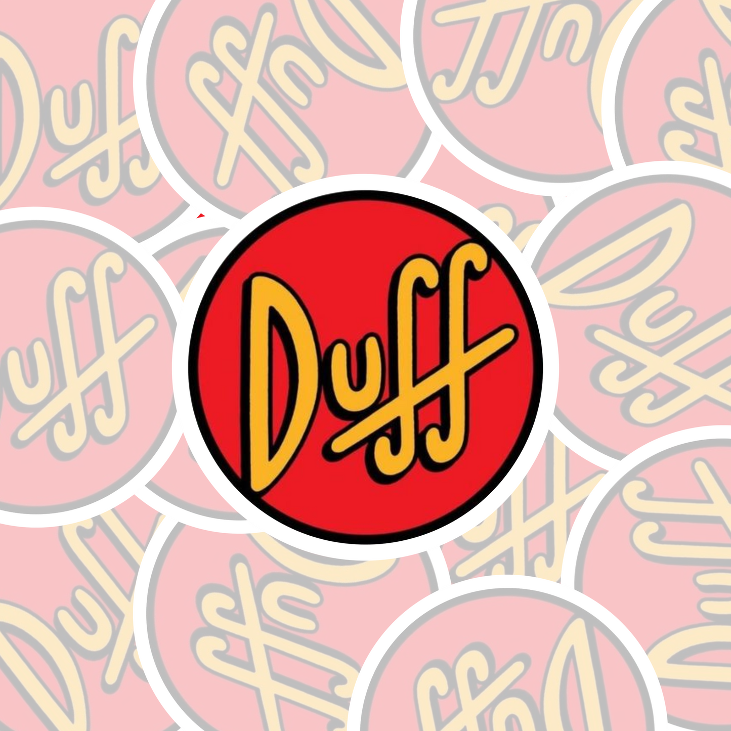 STICKER DUFF