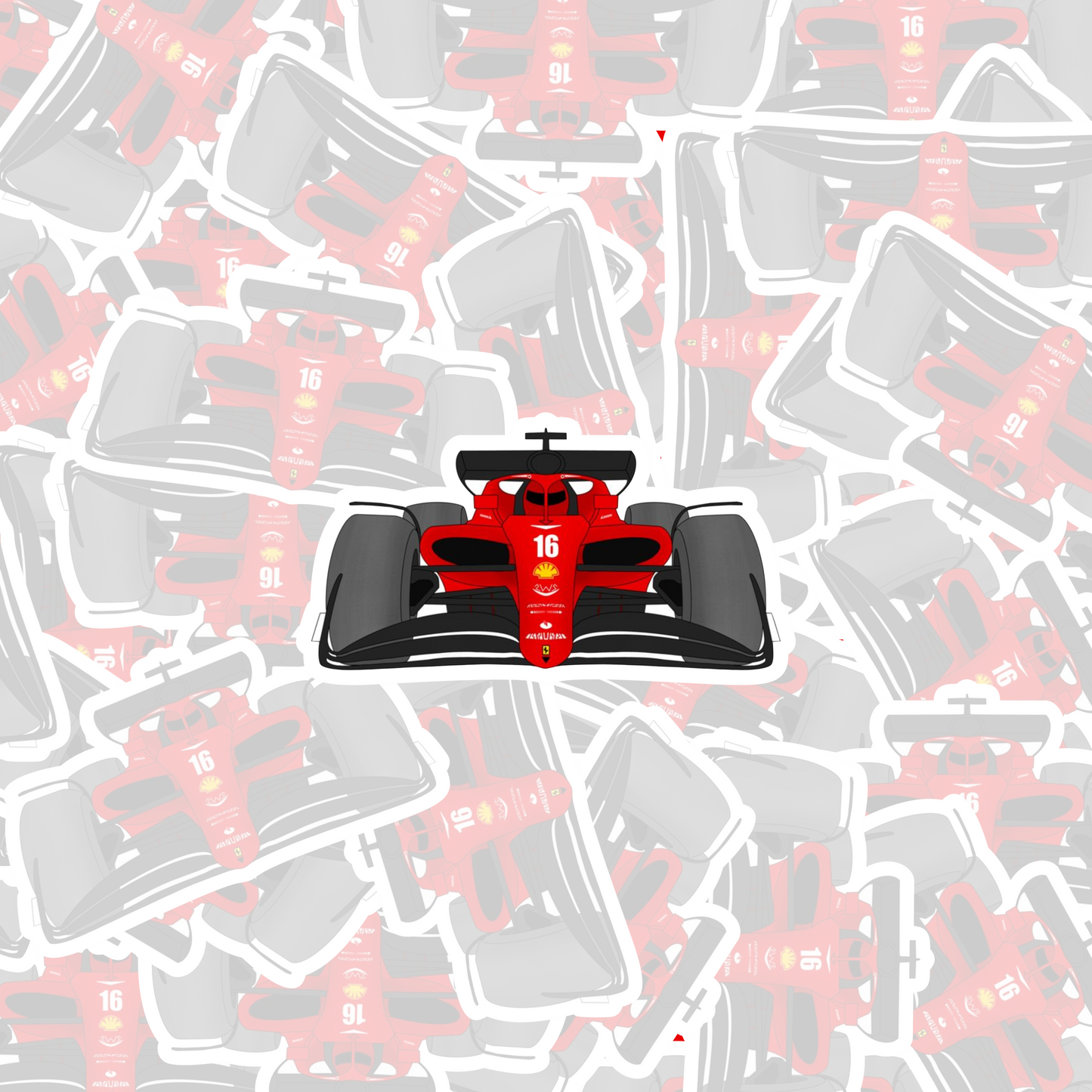 STICKER F1