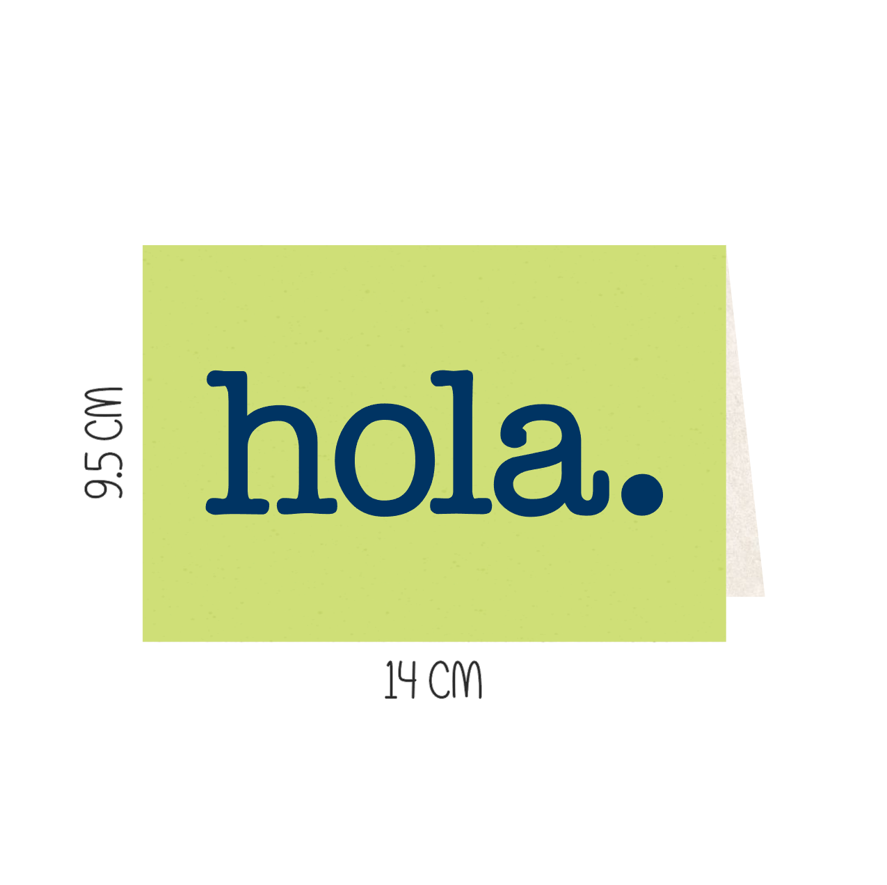 TARJETA HOLA