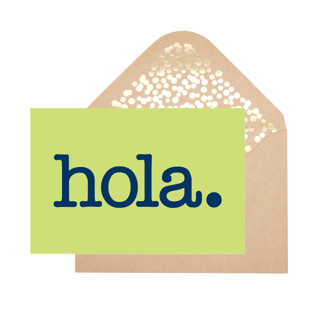 TARJETA HOLA