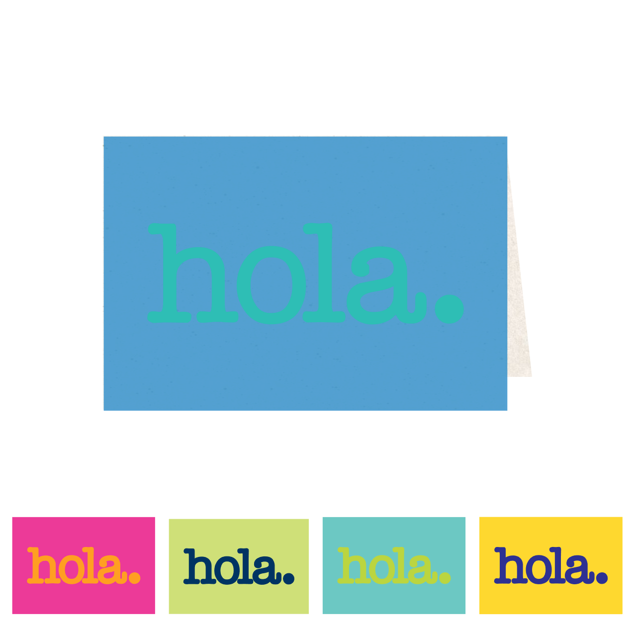 TARJETA HOLA