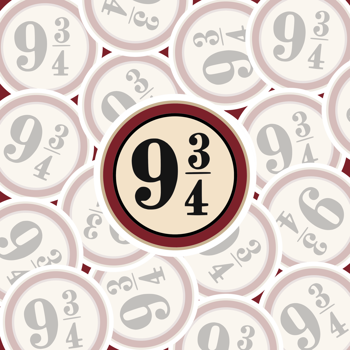STICKER HP 9 3/4