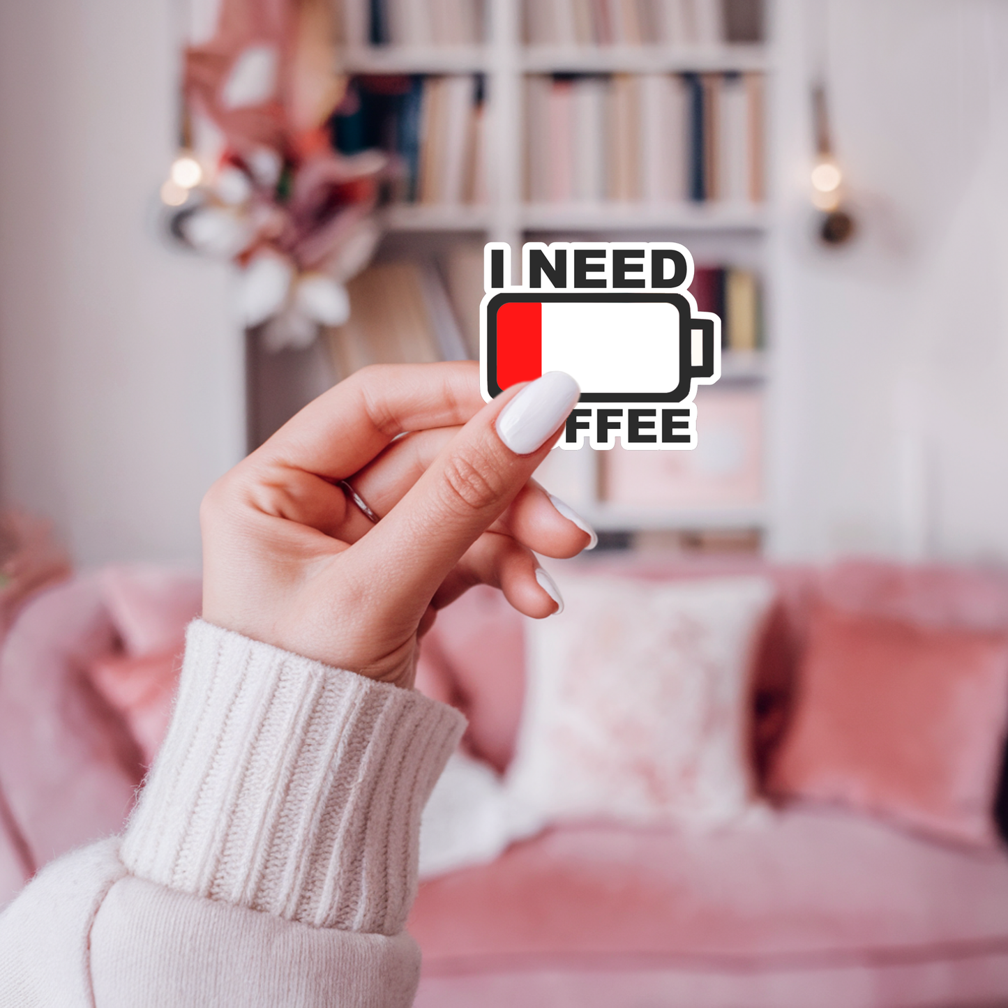 STICKER I NEED COFFEE
