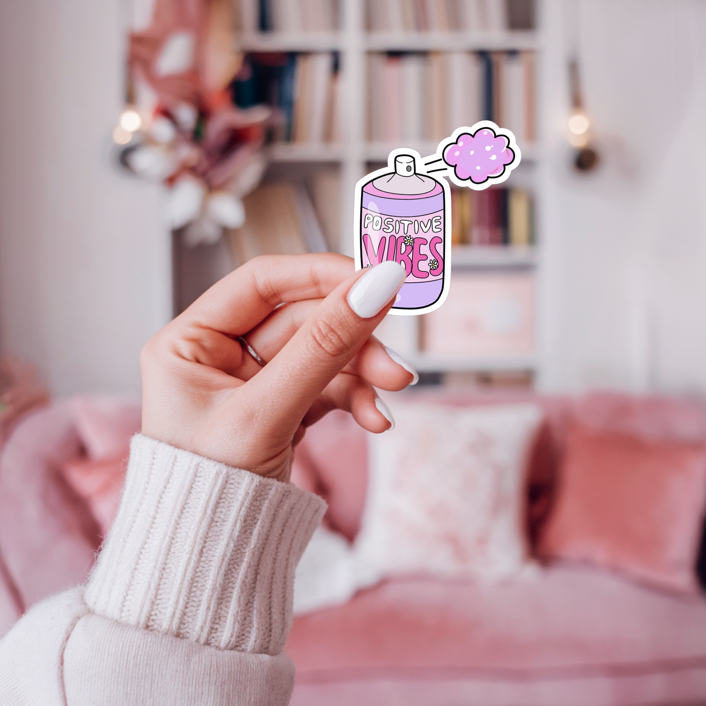 STICKER POSITIVE VIBES