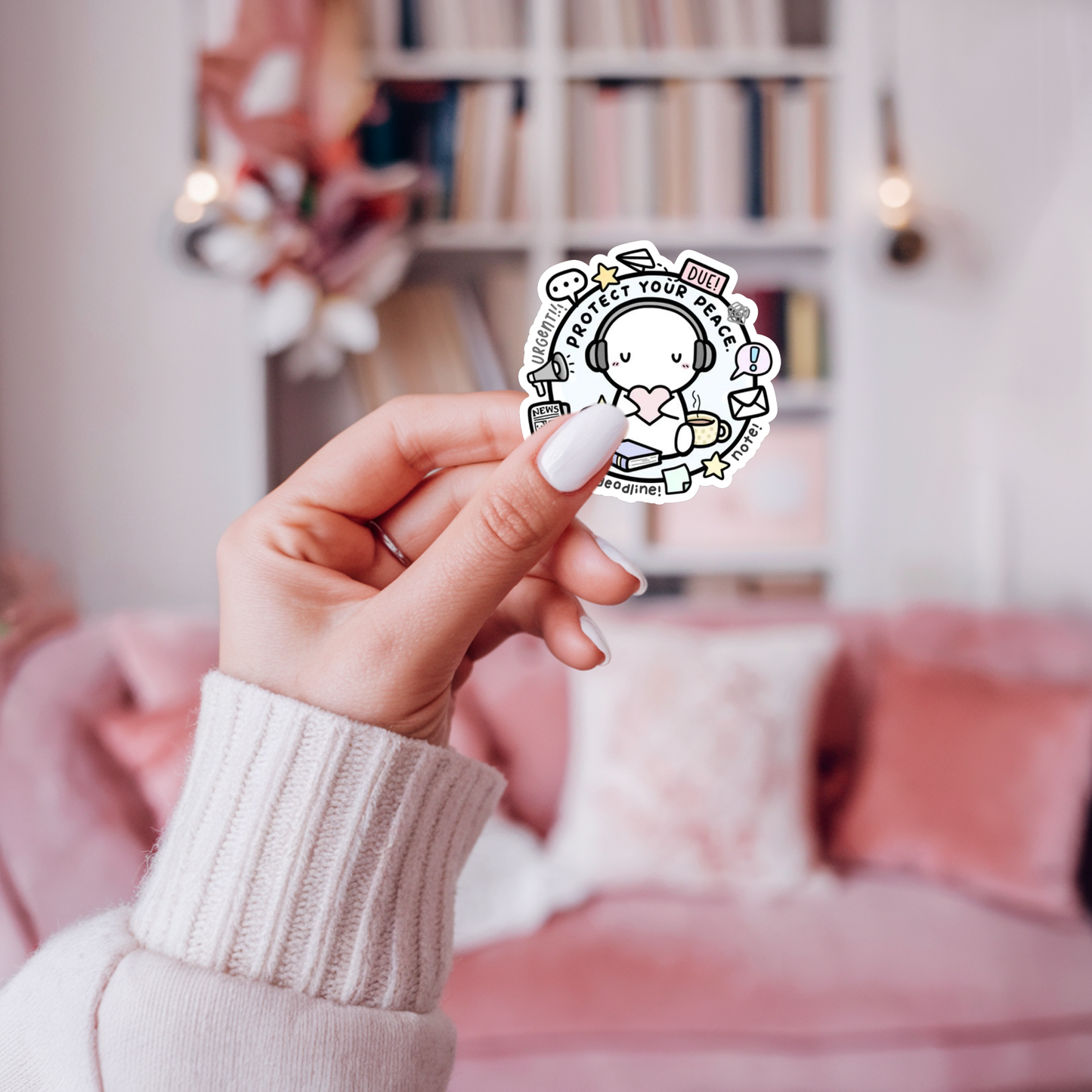 STICKER PROTECT YOUR PEACE