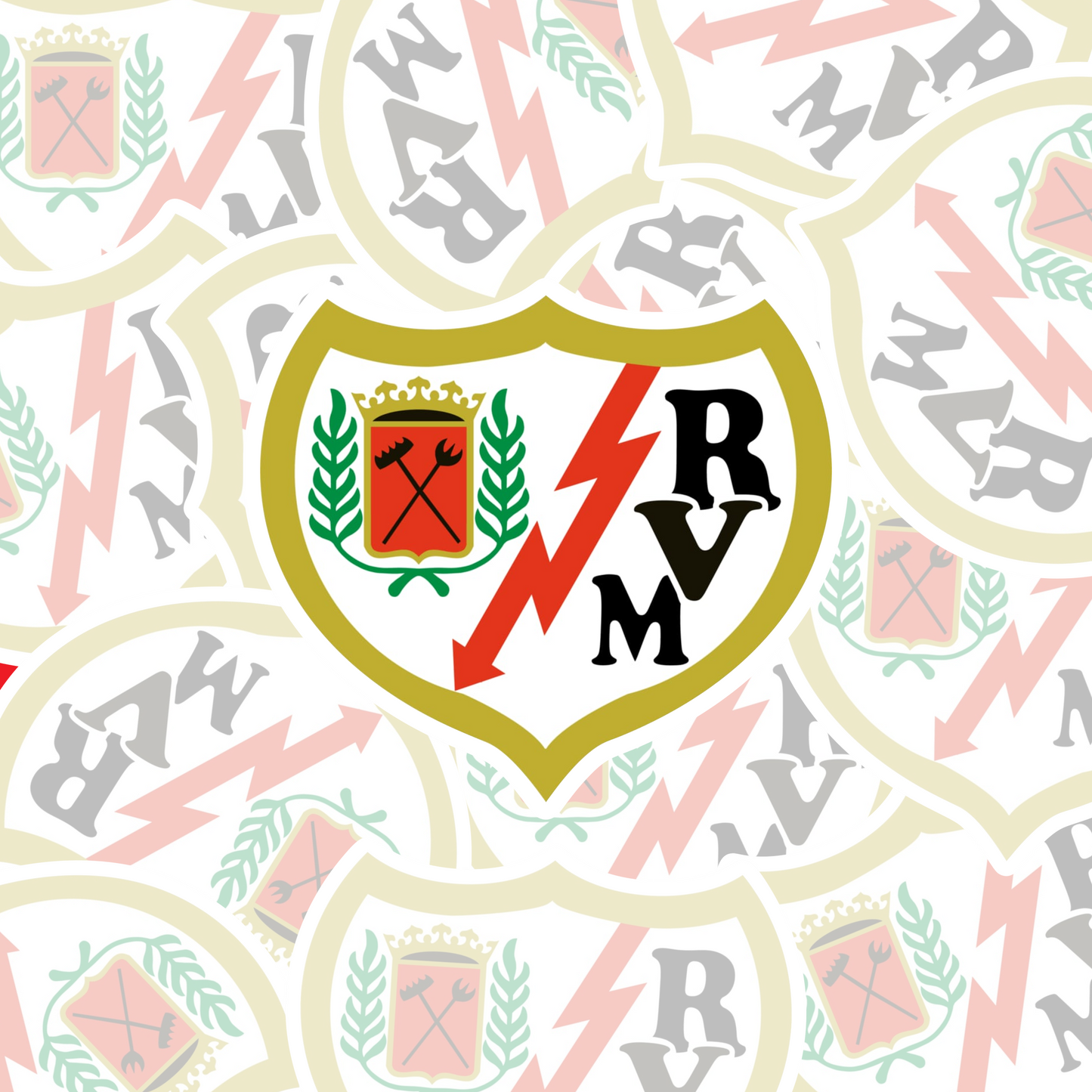 STICKER RAYO VALLECANO