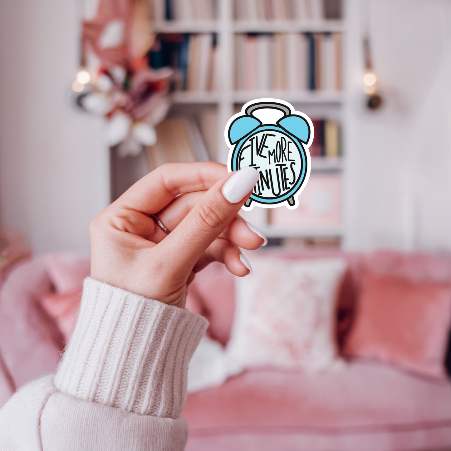 STICKER FIVE MORE MINUTES