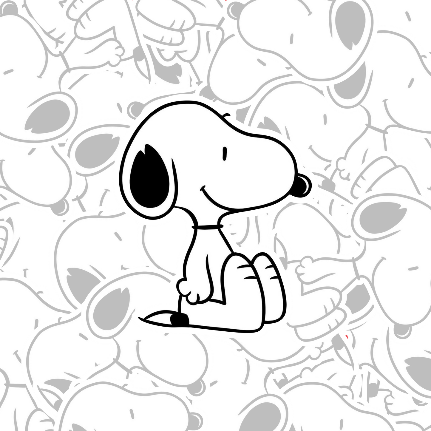 STICKER SNOOPY
