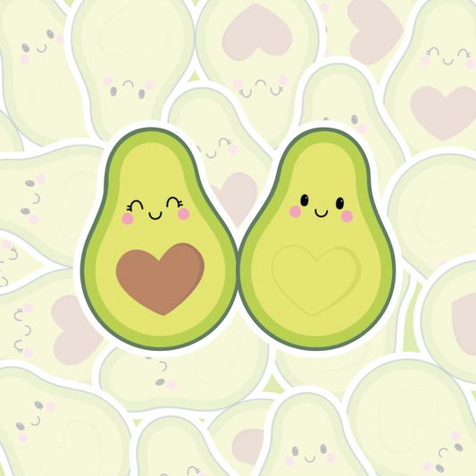 STICKER AGUACATE PAREJA