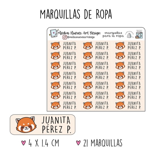 PANDA ROJO