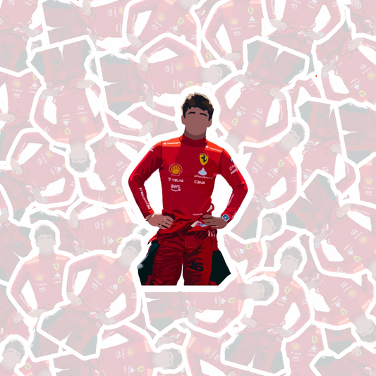 STICKER CHARLES LECLERC