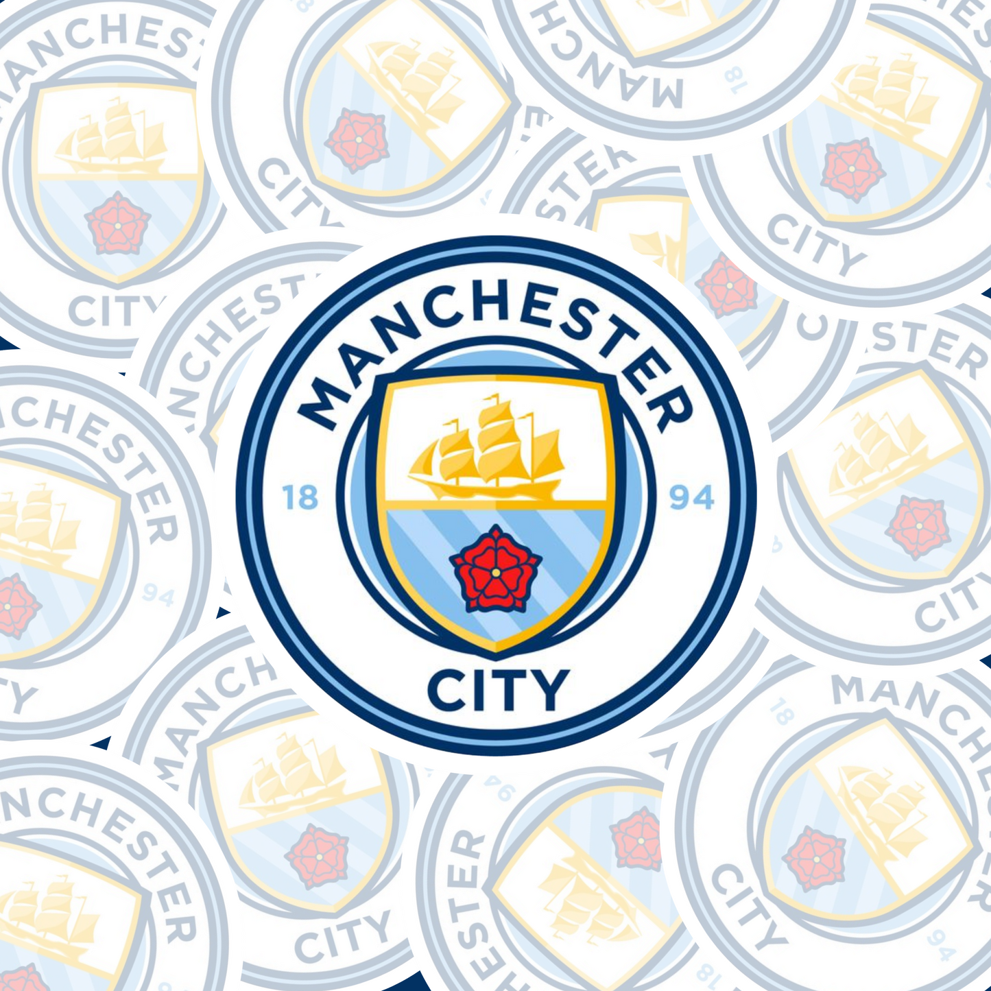STICKER MANCHESTER CITY F.C.