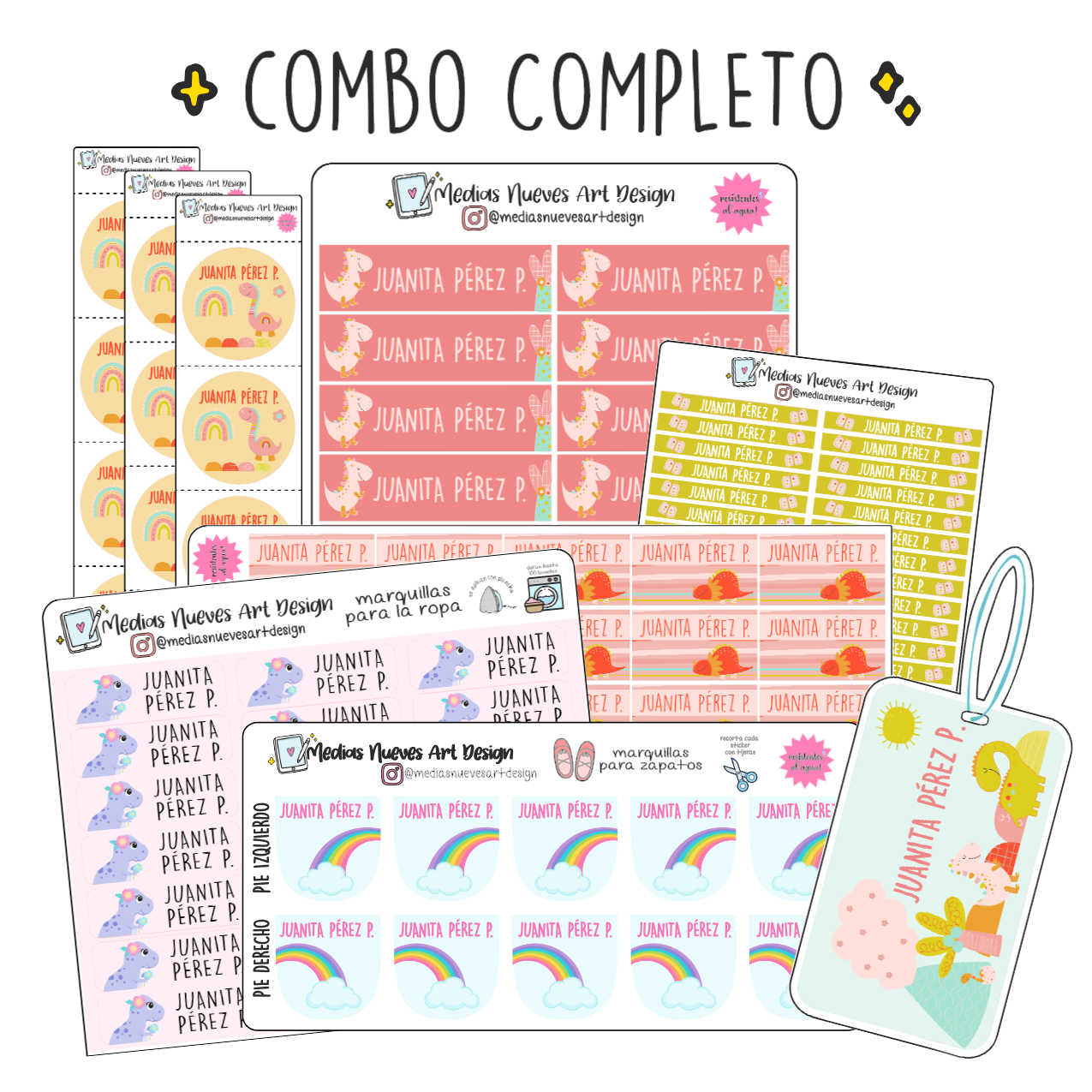 COMBO DINOS 5