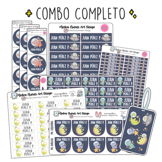 COMBO DINOS DE OTRO PLANETA