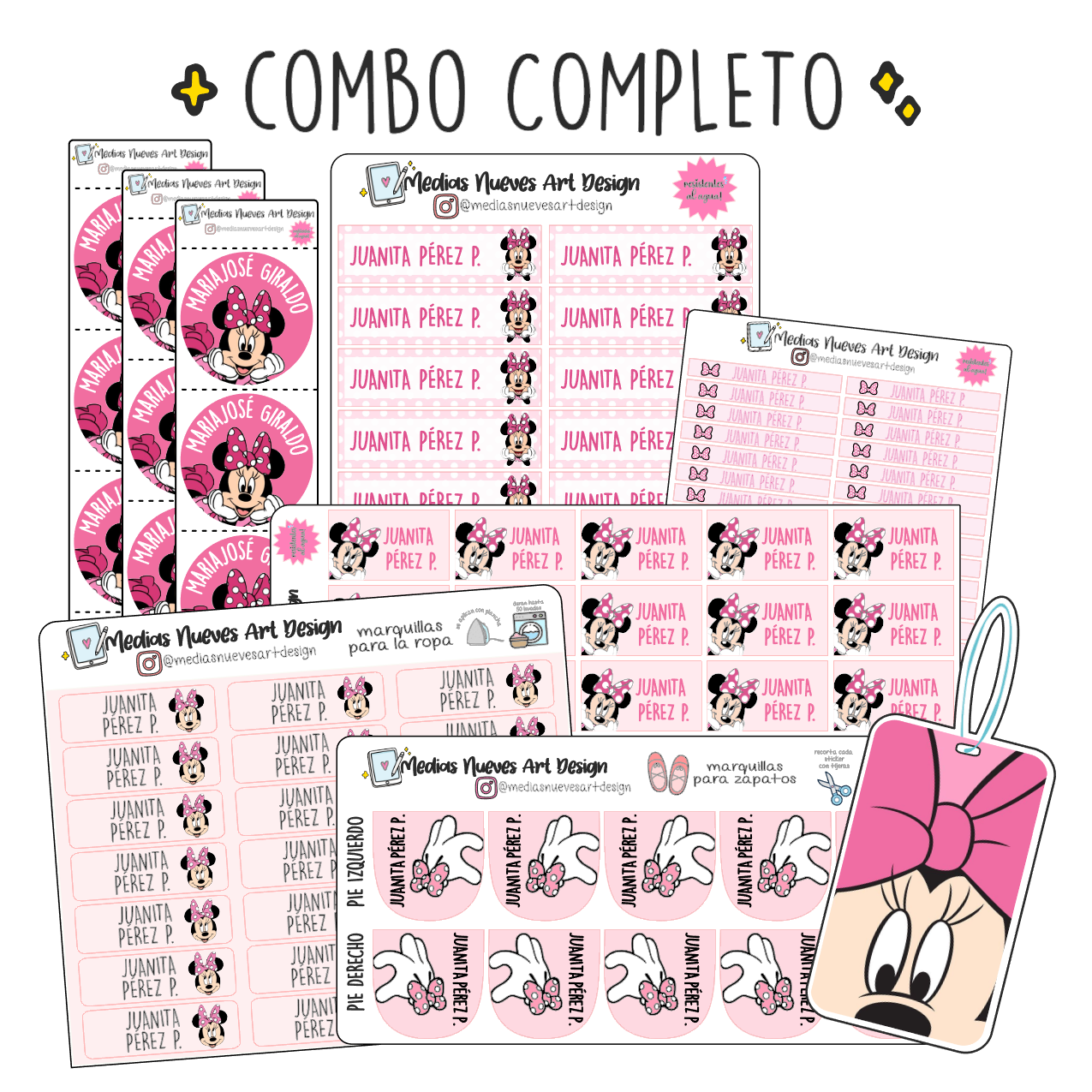 COMBO MINNIE MOUSE