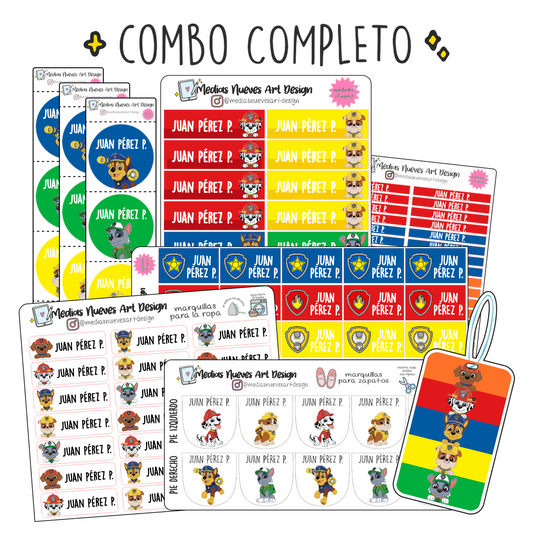 COMBO PAW PATROL