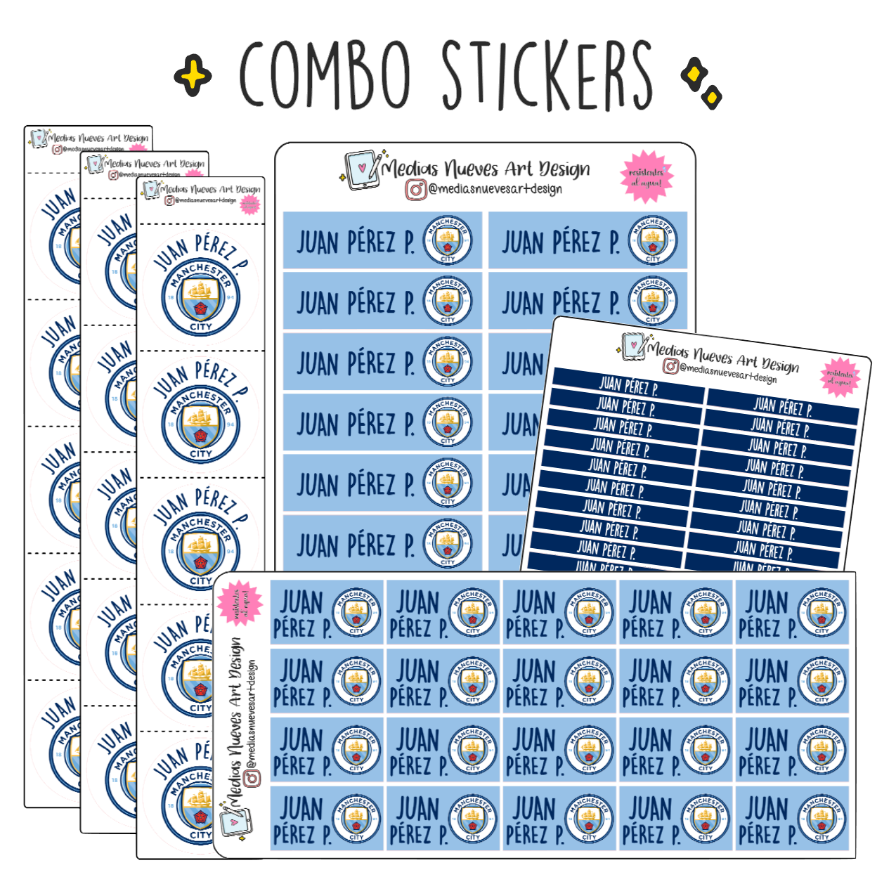 COMBO MANCHESTER CITY FC