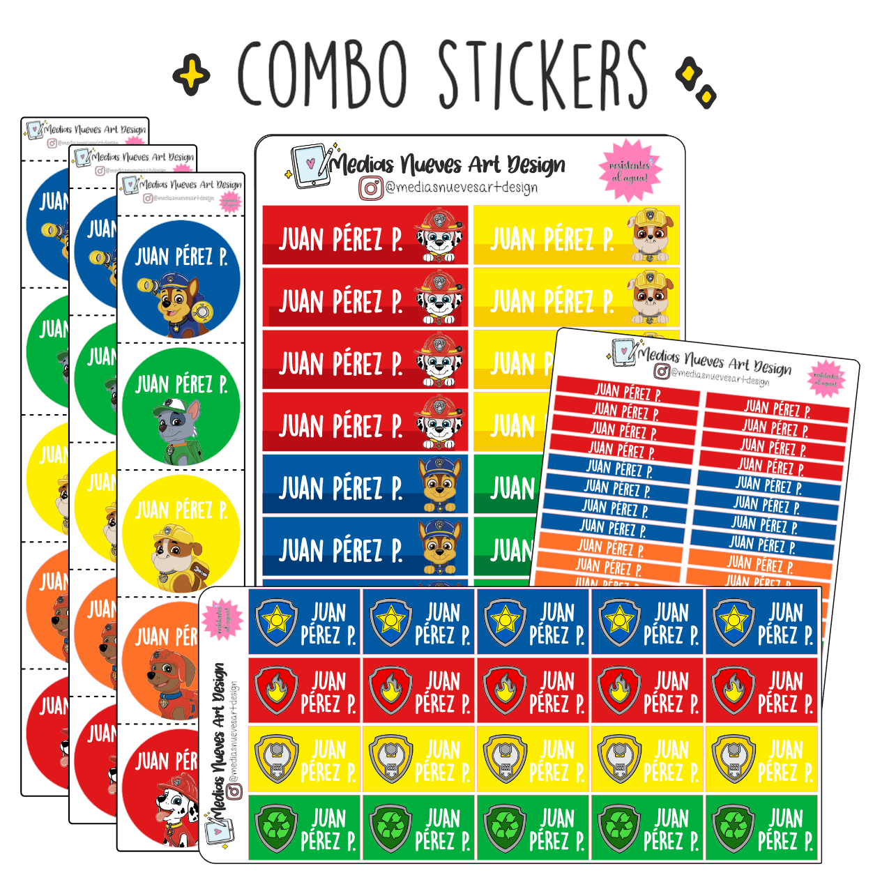 COMBO PAW PATROL