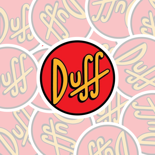STICKER DUFF