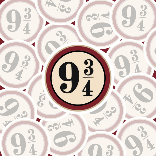 STICKER HP 9 3/4