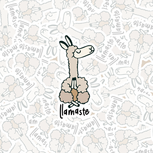 STICKER LLAMASTE