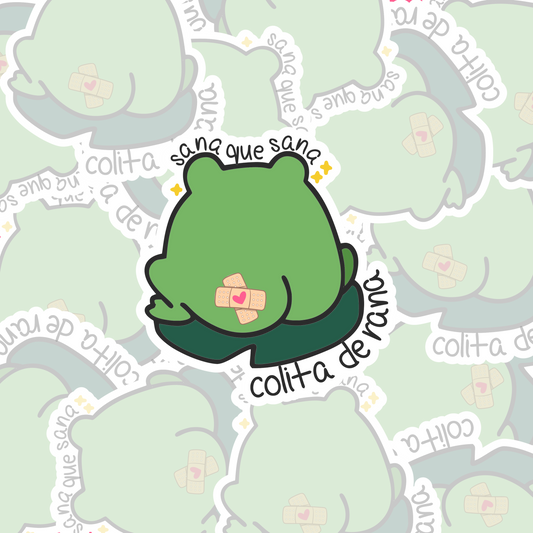 STICKER SANA QUE SANA