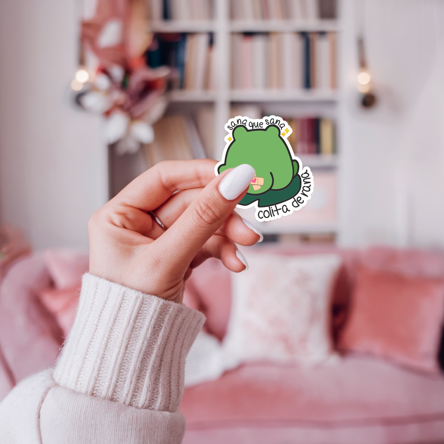 STICKER SANA QUE SANA