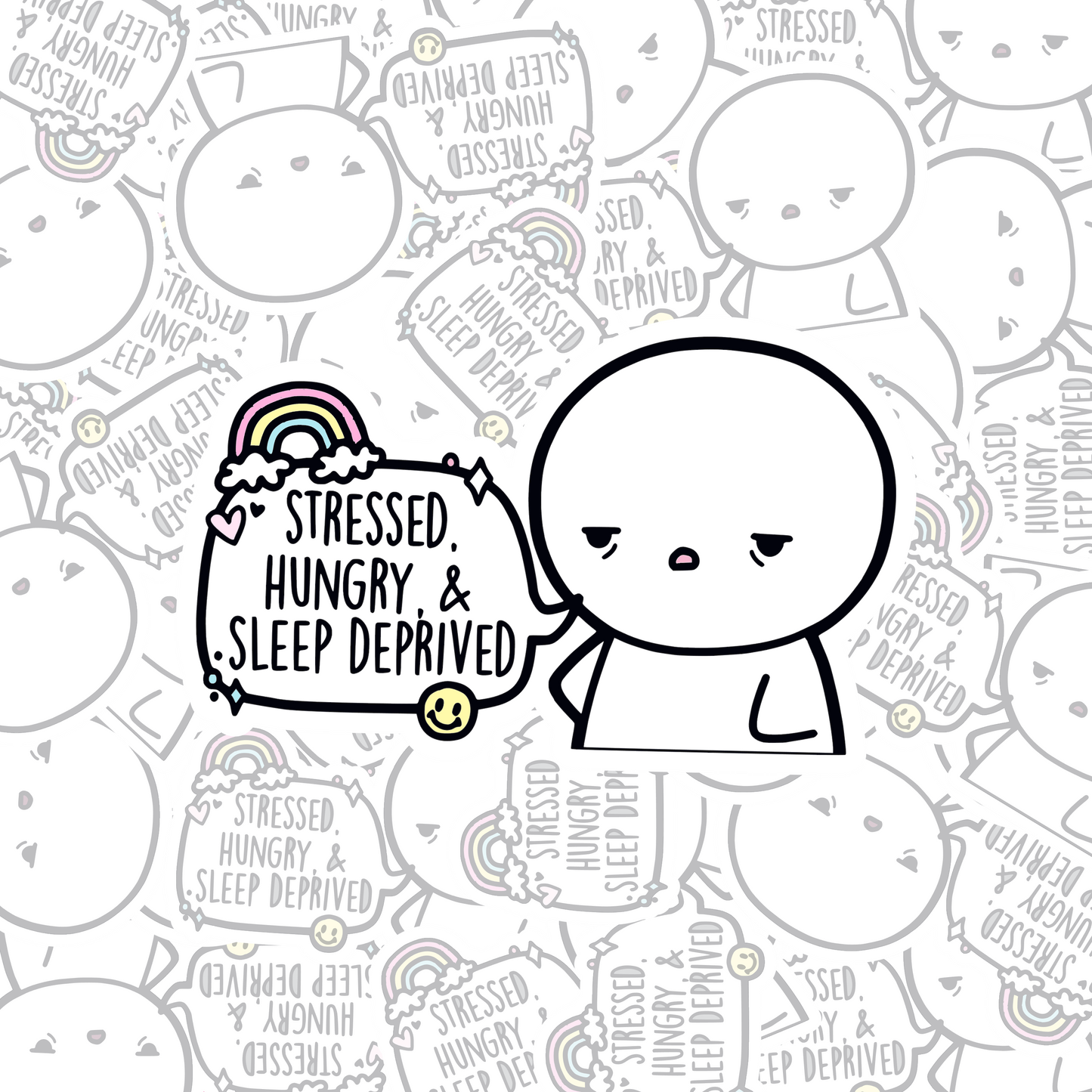 STICKER SLEEP DEPRIVED