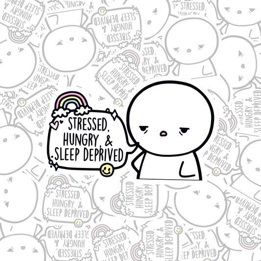 STICKER SLEEP DEPRIVED