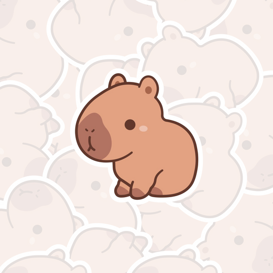 STICKER CAPIBARA
