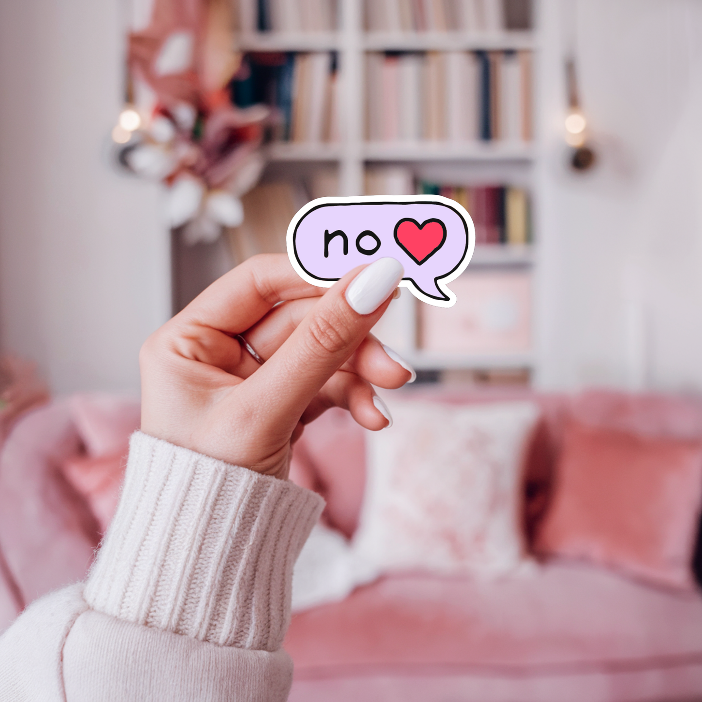 STICKER NO