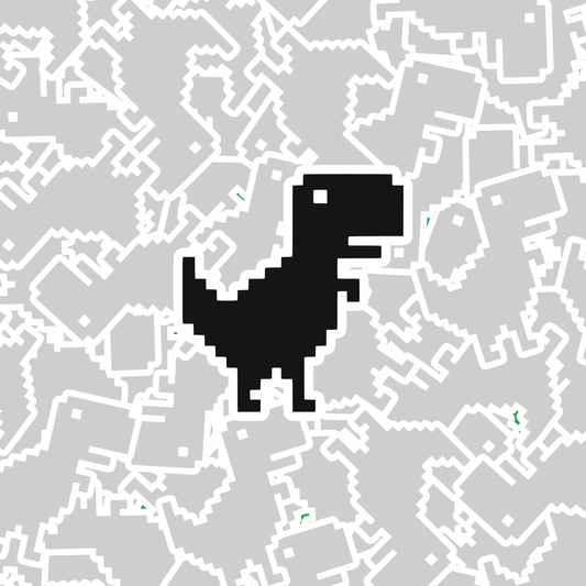 STICKER TREX INTERNET DOWN